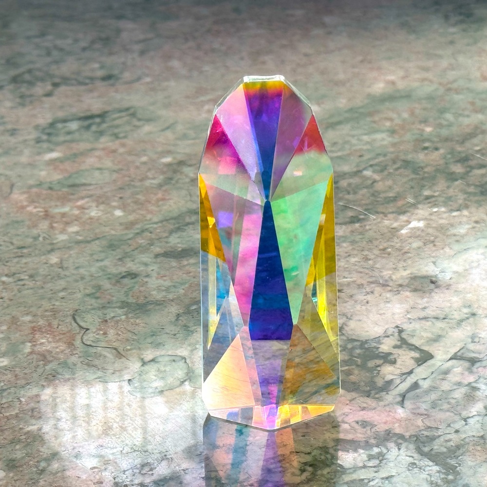 Colourful Crystal Prism Ornament